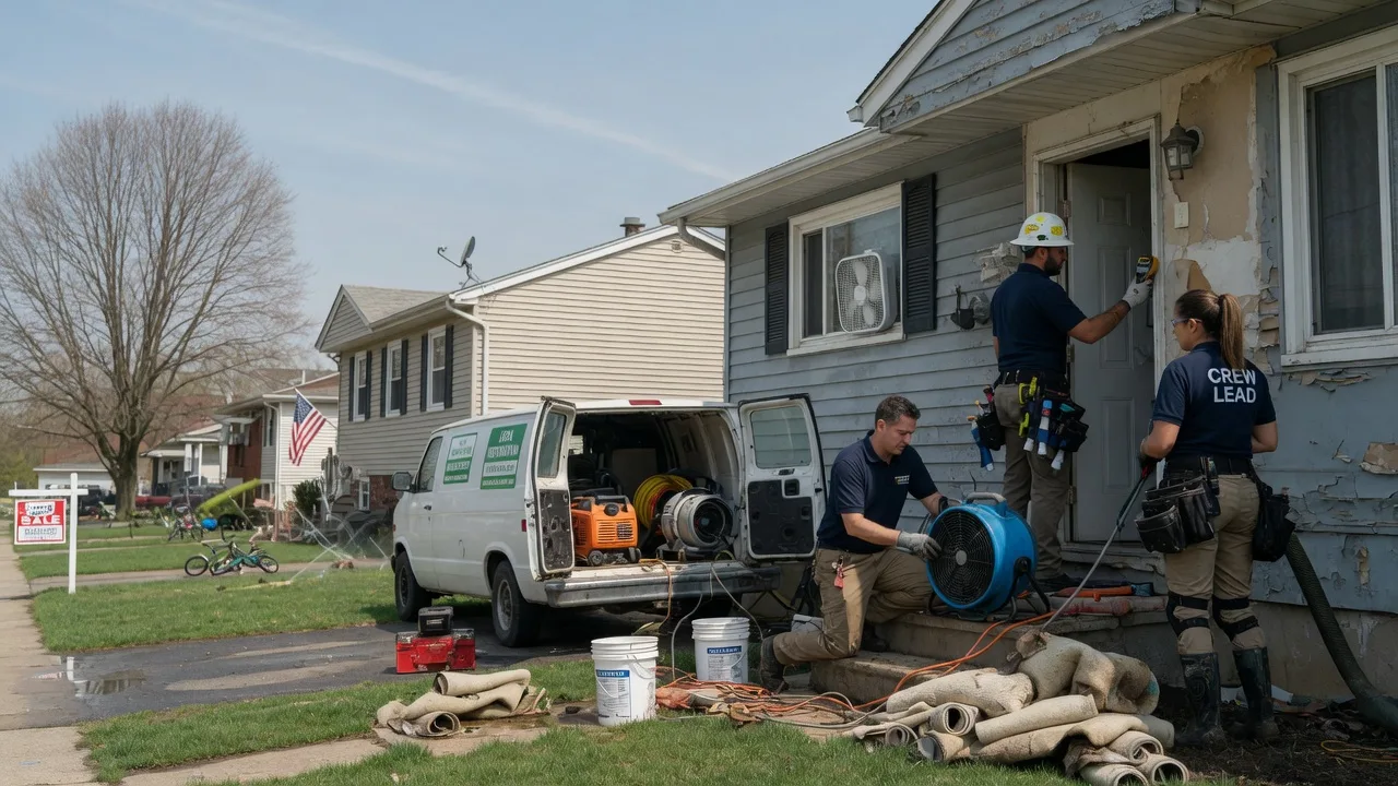 Flood Cleanup in Red Bank, NJ near me