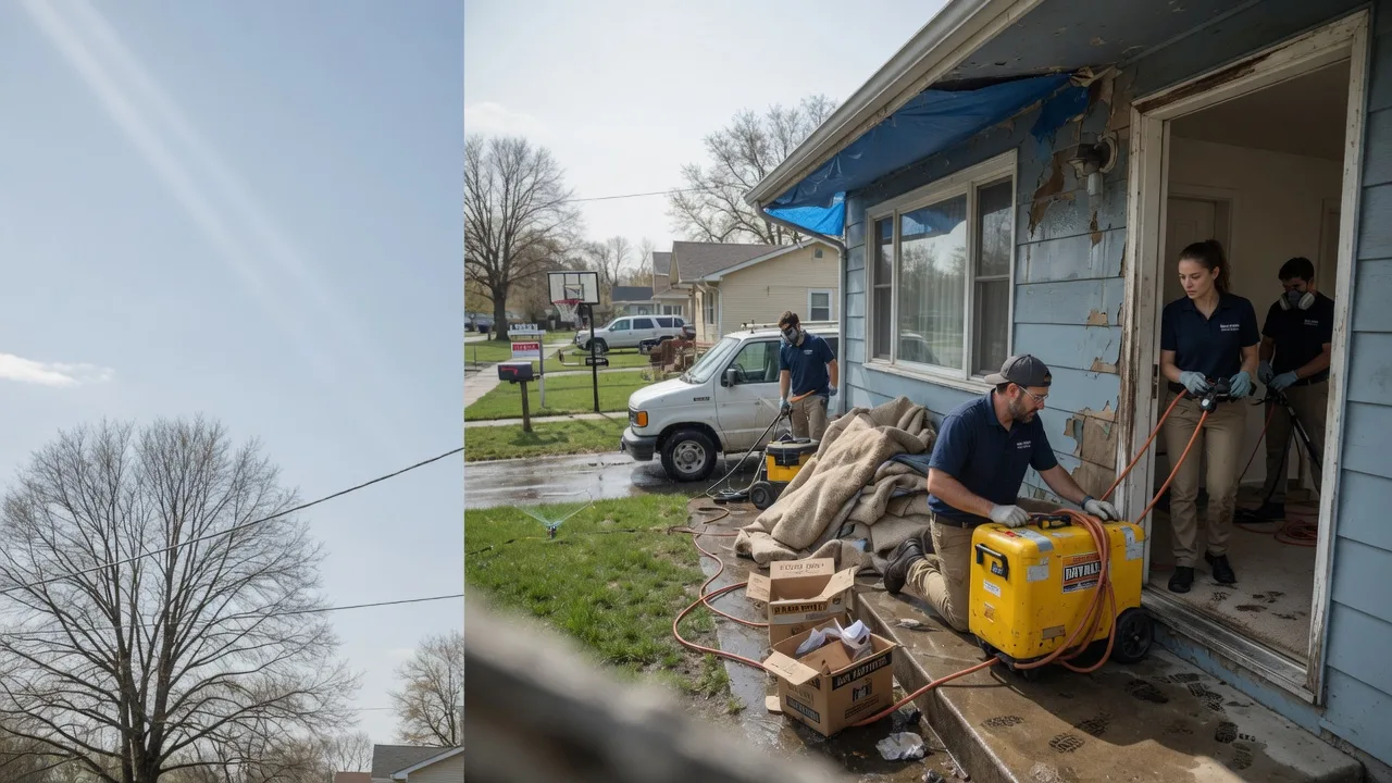 Basement Flood Cleanup in Red Bank, NJ near me